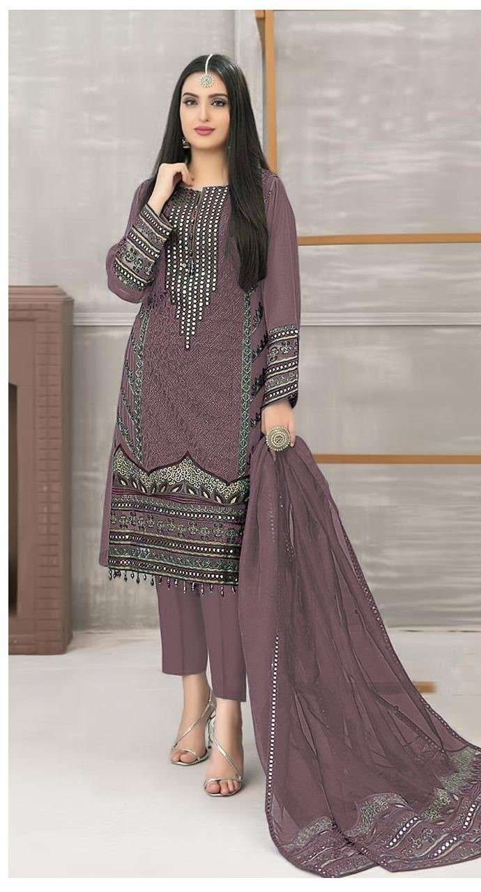 FEPIC ROSEMEEN 5219 GEORGETTE PAKISTANI SUITS AT WHOLESALE P...