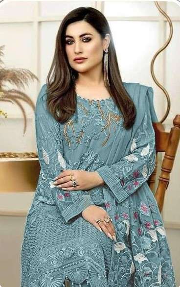 FEPIC ROSEMEEN 5232 GEORGETTE PAKISTANI SALWAR SUITS AT WHOL...