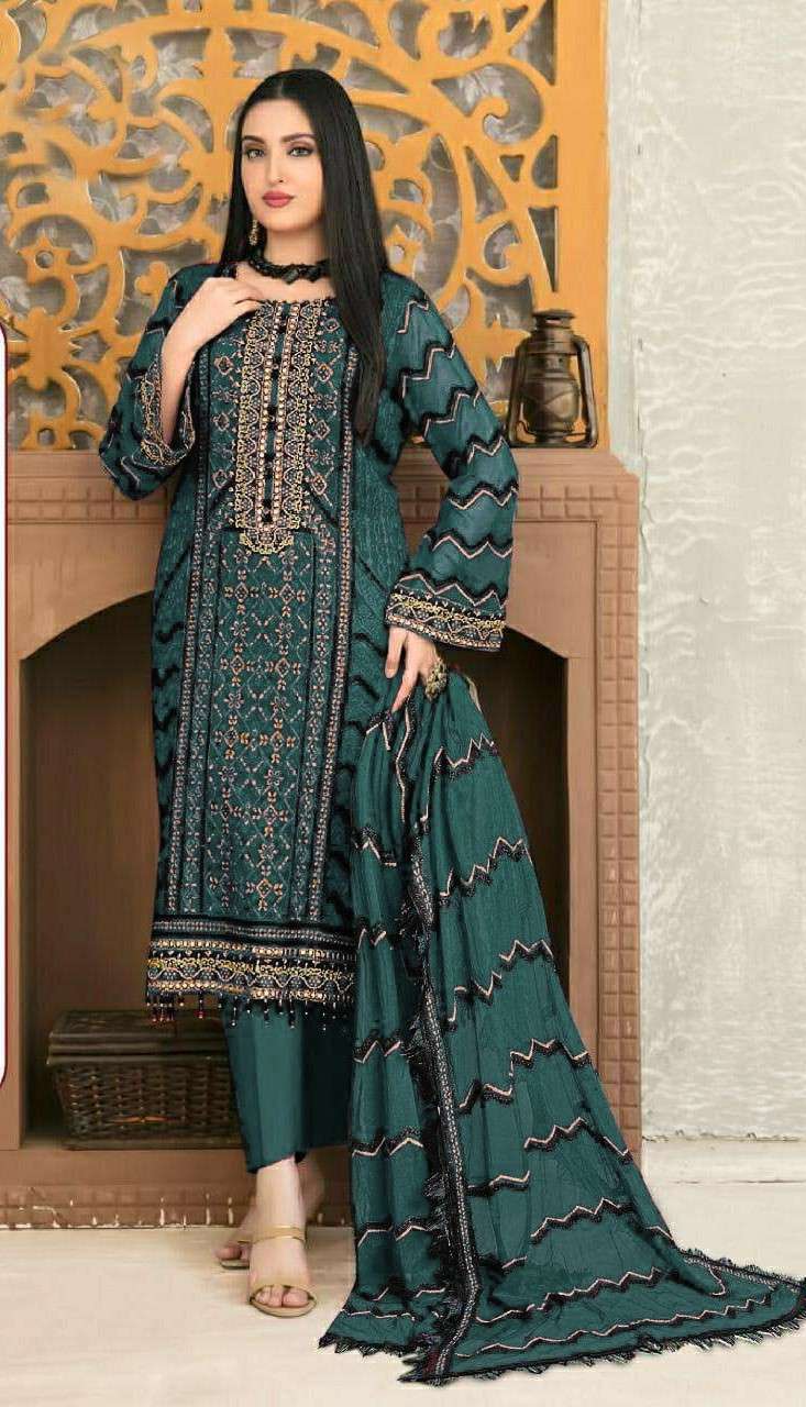FEPIC ROSEMEEN 5405 GEORGETTE PAKISTANI SUITS AT WHOLESALE P...