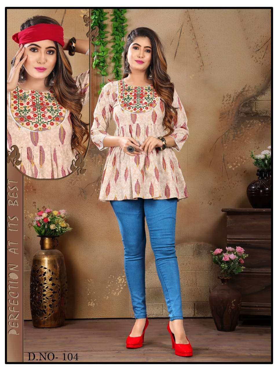 FF FLEX COTTON WITH EMBROIDERY SUITS AT WHOLESALE PRICE