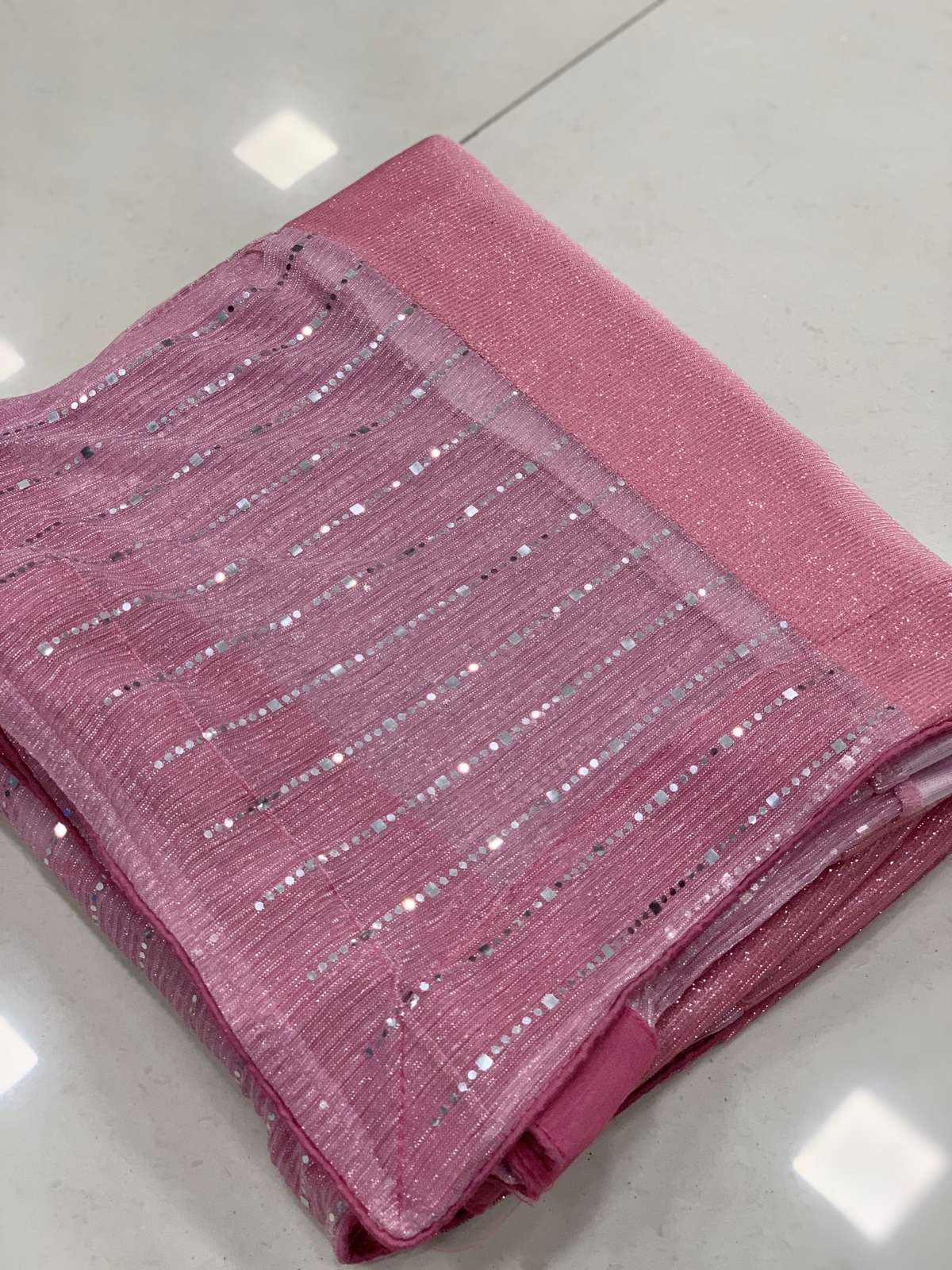 IMPORTED JARI LYCRA FABRIC WITH FEATURES LACE BORDER SAREES ...