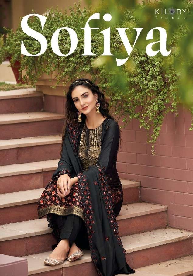 KILORY TRENDS SOFIYA PURE DOLLA SILK SALWAR SUITS AT WHOLESA...