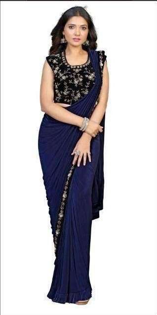 NEW IMPORTED LYCRA SAREE AT WHOLESALE PRICE