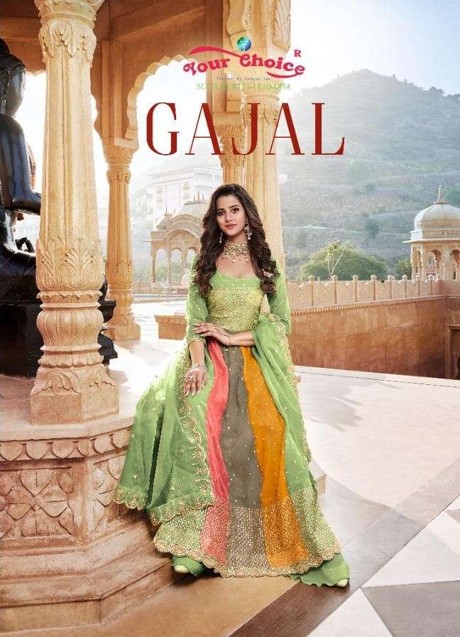 YOUR CHOICE GAJAL REAL GEORGETTE SALWAR SUITS COLLECTION AT ...