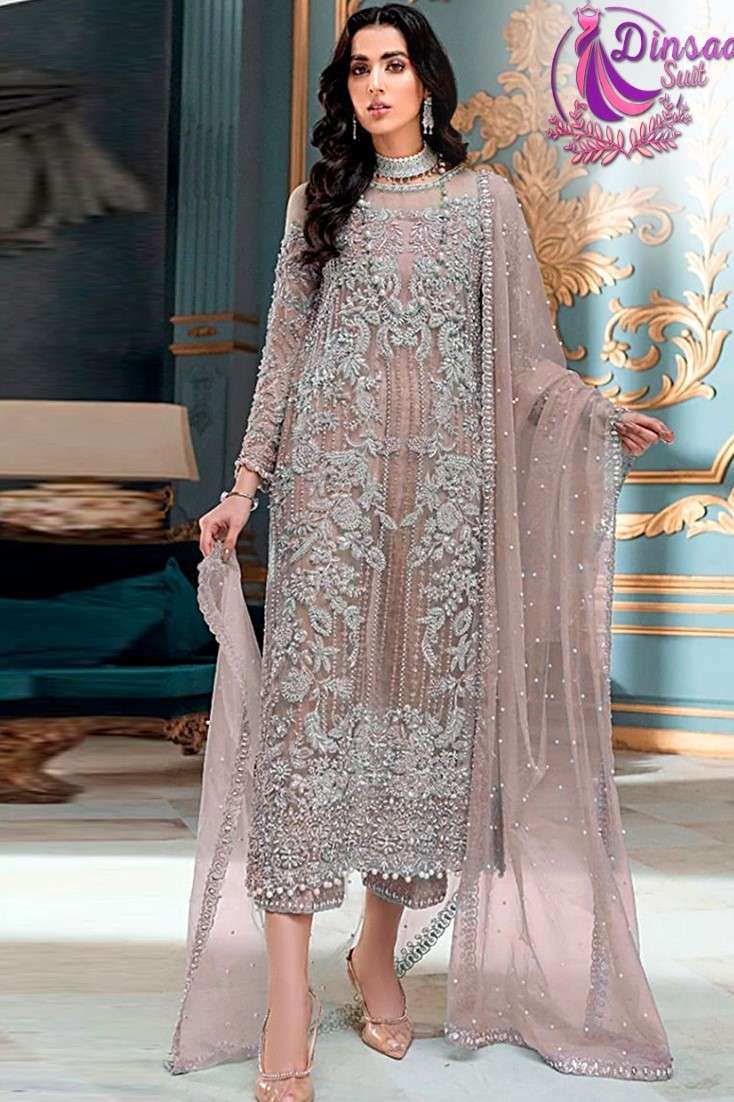 DINSAA SUITS 178 EXCLUSIVE ORGANZA EMBROIDERED SALWAR SUITS ...