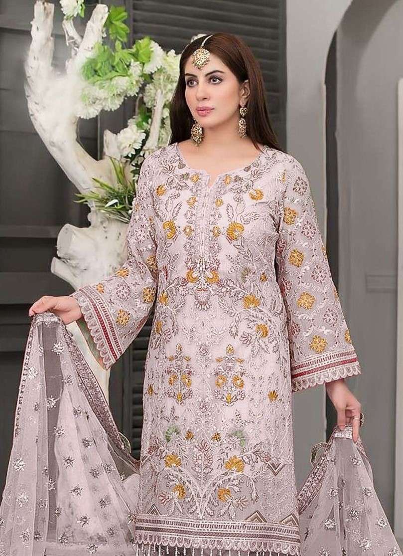 FEPIC ROSEMEEN 1295 GEORGETTE HEAVY EMBROIDERED SUITS AT WHO...