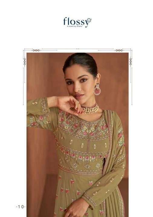 FLOSSY PANIHARI VOL 2 REAL GEORGETTE SALWAR KAMEEZ WHOLESALE...