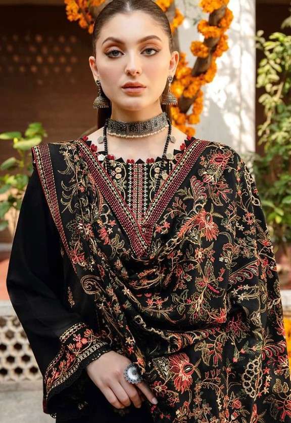 SERINE S 113 FAUX GEORGETTE SALWAR SUITS COLLECTION AT WHOLE...