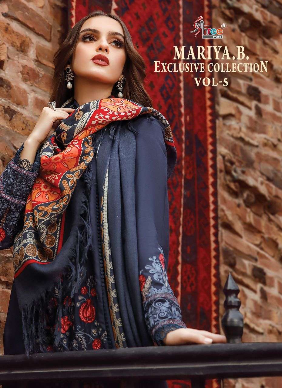 SHREE FABS MARIAB EXCLUSIVE COLLECTION VOL 5 COTTON SALWAR S...