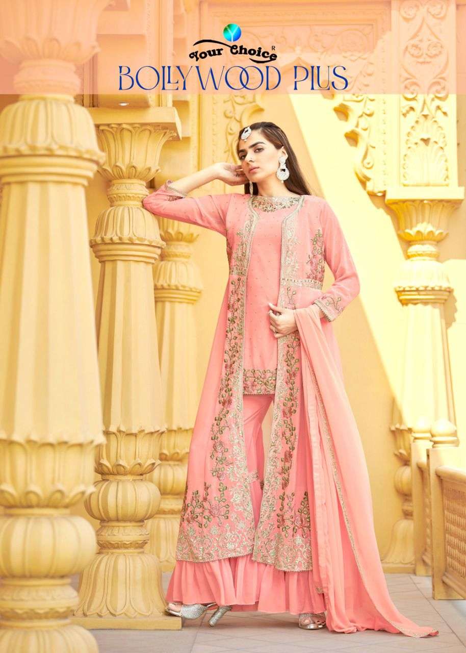YOUR CHOICE BOLLYWOOD PLUS HEAVY GEORGETTE SALWAR SUITS COLL...