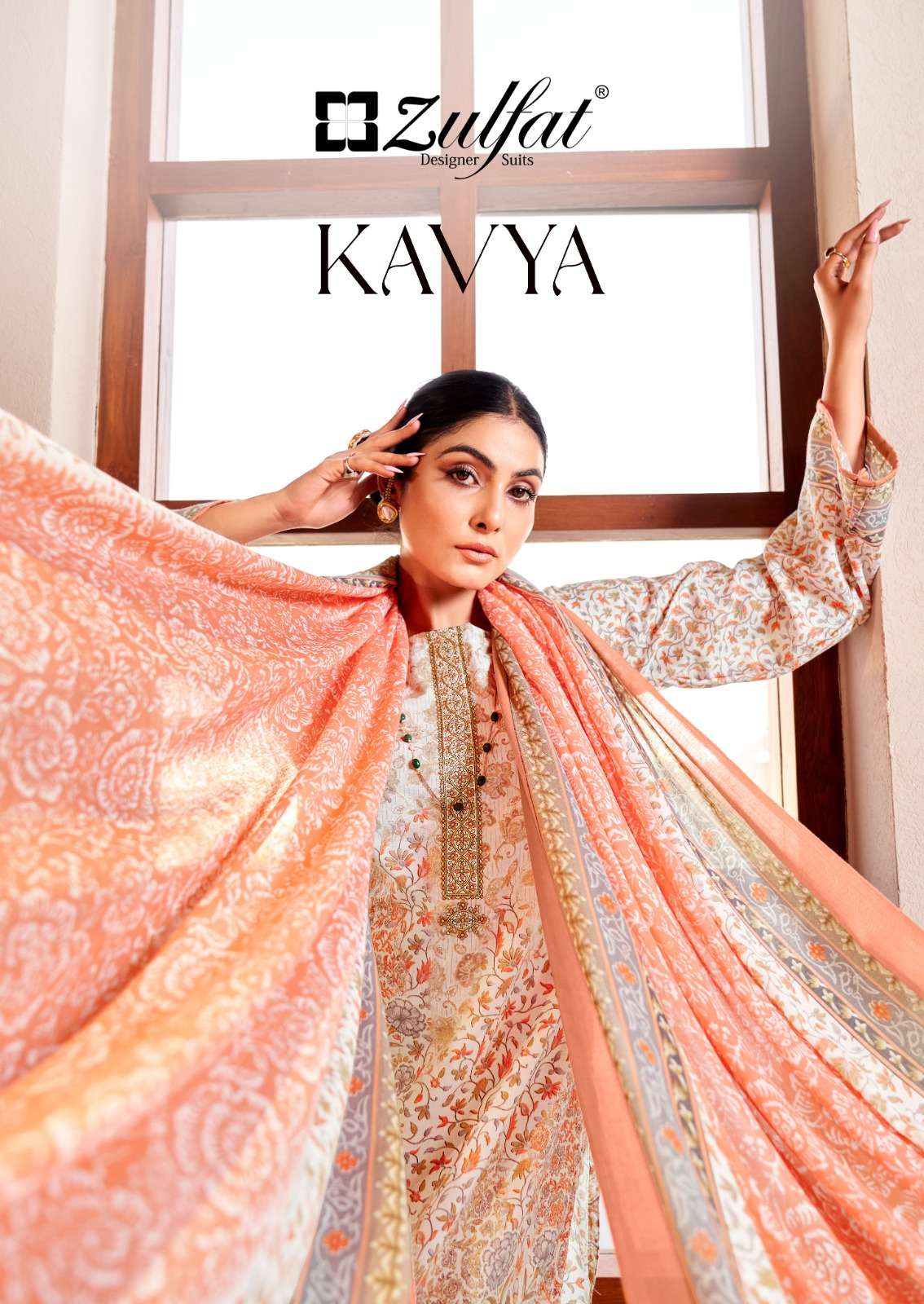 ZULFAT KAVYA PURE COTTON SALWAR SUITS AT WHOLESALE PRICE