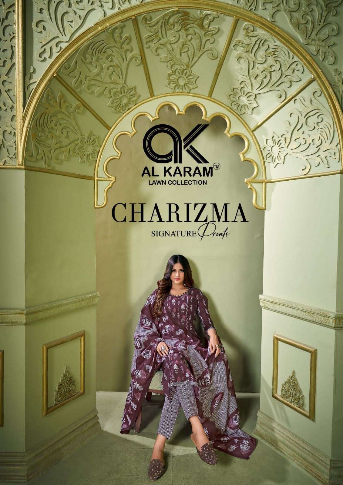 AL KARAM CHARIZMA PURE SOFT COTTON SALWAR SUITS AT WHOLESALE...