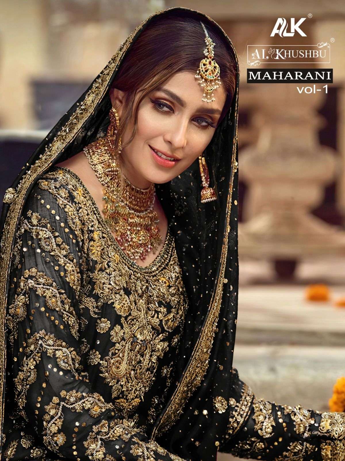 AL KHUSHBU MAHARANI VOL 1 FAUX GEORGETTE EMBROIDERED SUITS A...