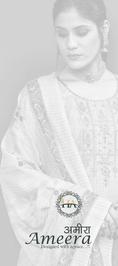 Alok suits Harshit fashion Hub Ameera Cotton with Printed su...
