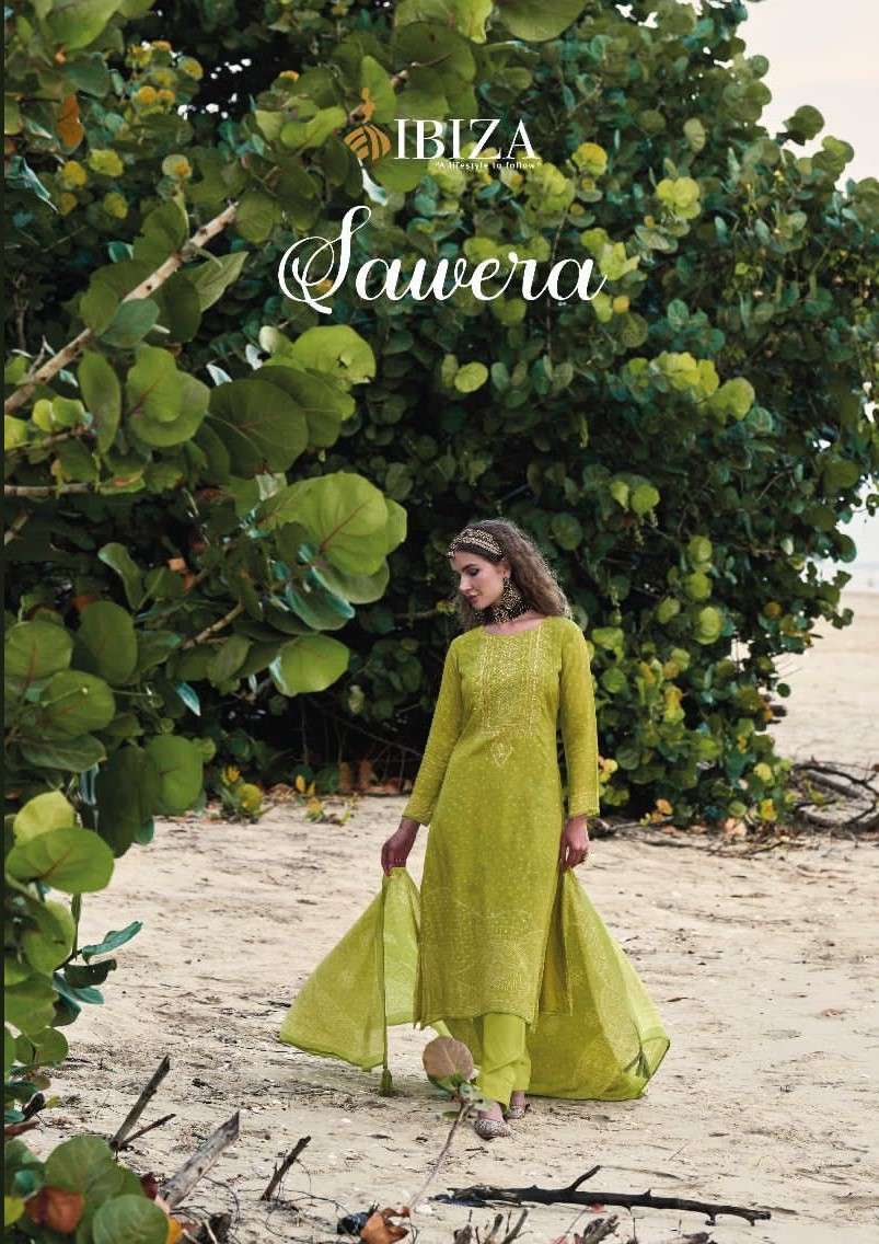 IBIZA SAWERA PURE BAMBARG MUSLIN DIGITAL PRINT SALWAR KAMEEZ...