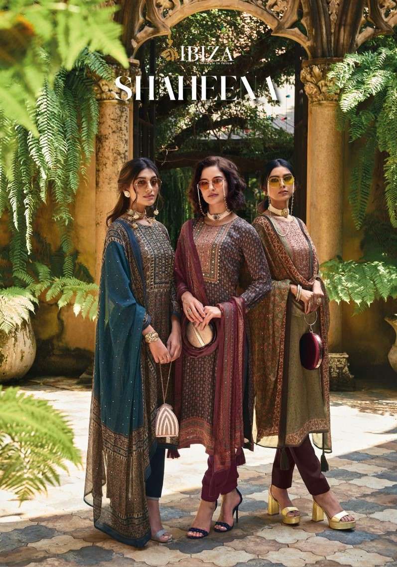 IBIZA SHAHEENA PURE MODAL SILK DIGITAL PRINT SALWAR KAMEEZ A...