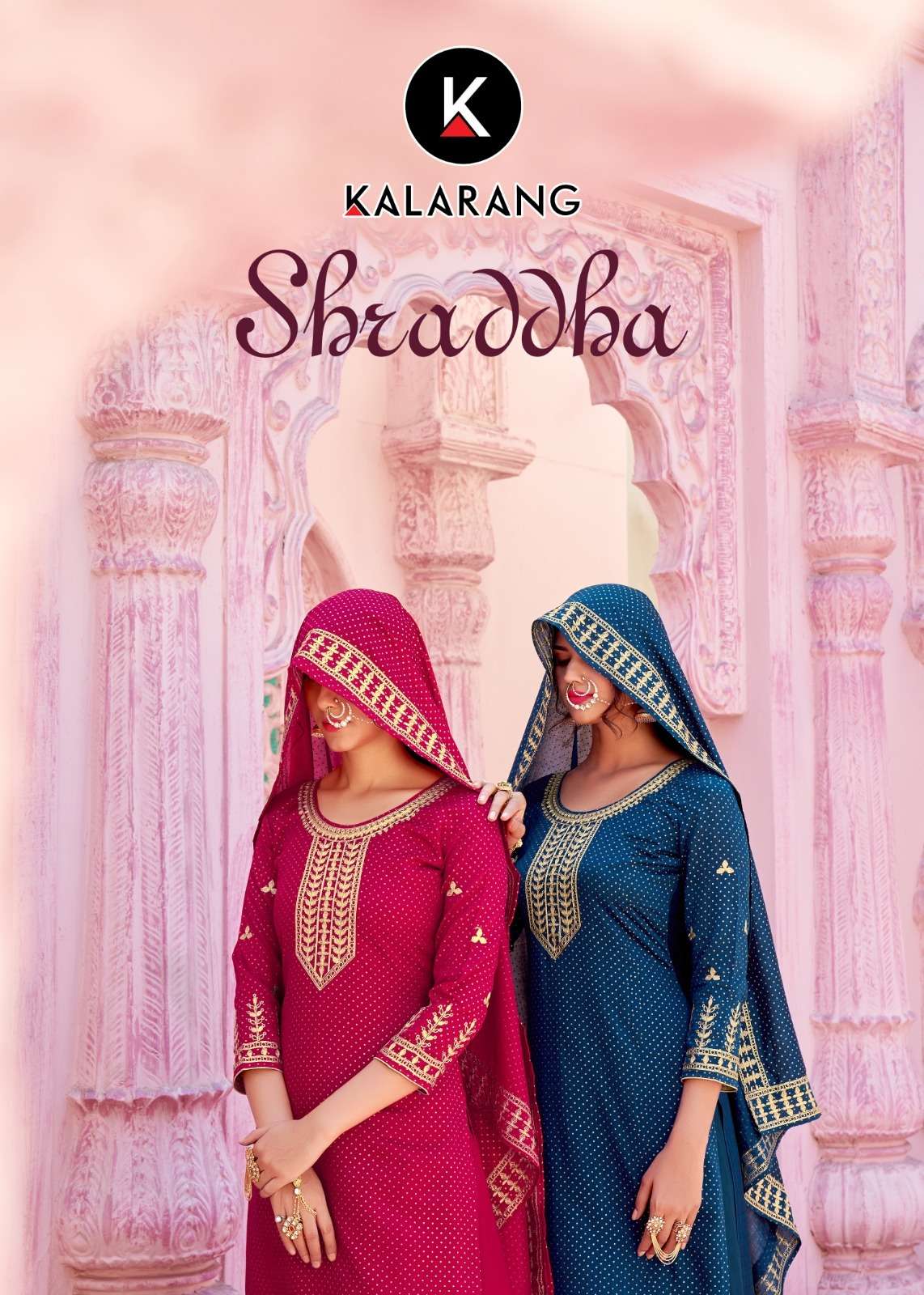 KALARANG SHRADDHA VICHITRA SILK SALWAR SUITS AT WHOLESALE PR...