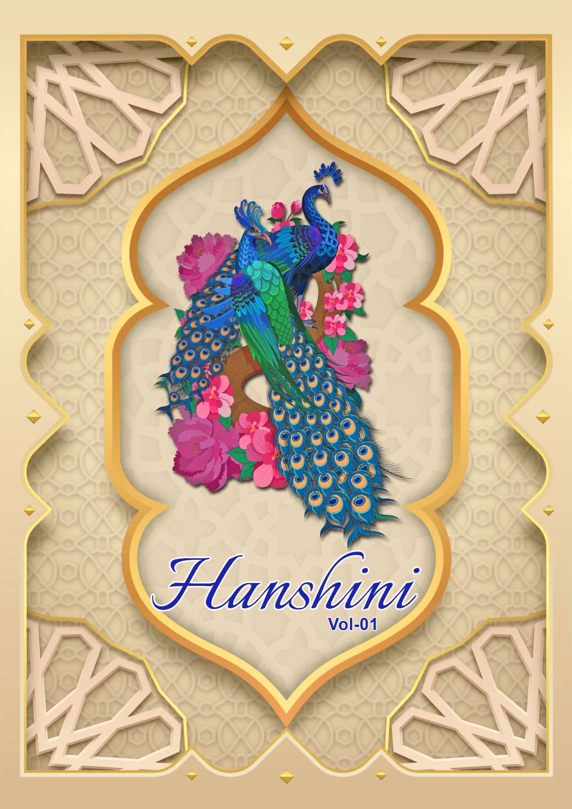 KIANA HANSHINI VOL-1 Cotton With Printed fancy Dress Materia...