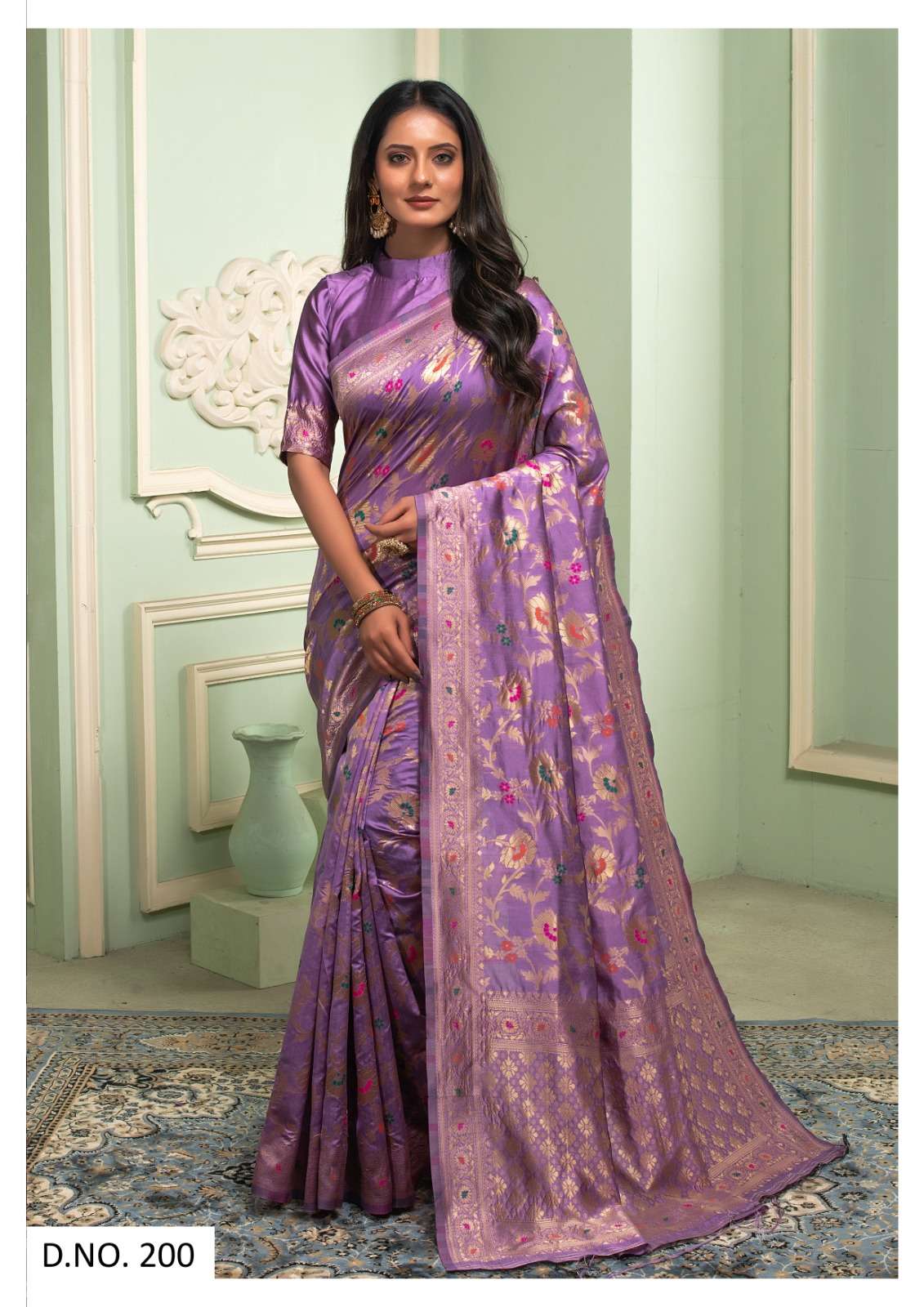 PC Silki vol 8 Silk with weaving design saree collection at ...