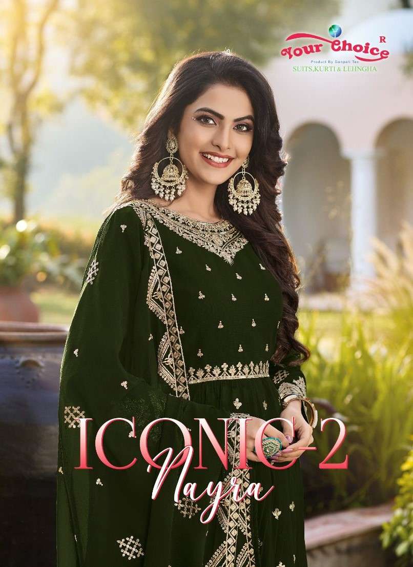 YOUR CHOICE ICONIC VOL 2 BLOOMING GEORGETTE SALWAR SUITS COL...