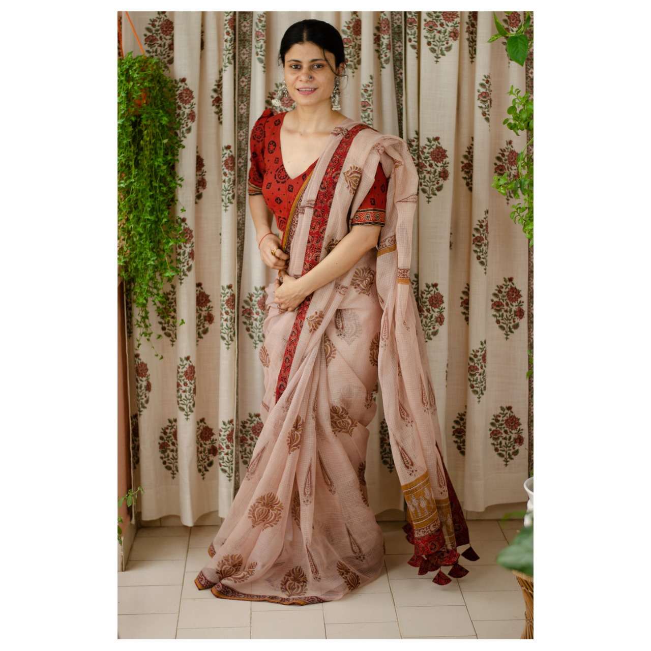 Chamki Summer Wear Kota Doriya With Fancy Printed saree coll...