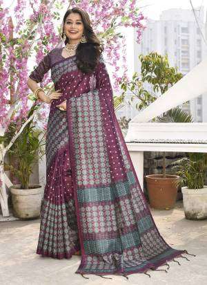 Cotton Silk with fancy Weaving Design Saree collection