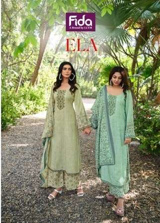 FIDA ELA PURE COTTON DIGITAL PRINT SALWAR KAMEEZ AT WHOLESAL...