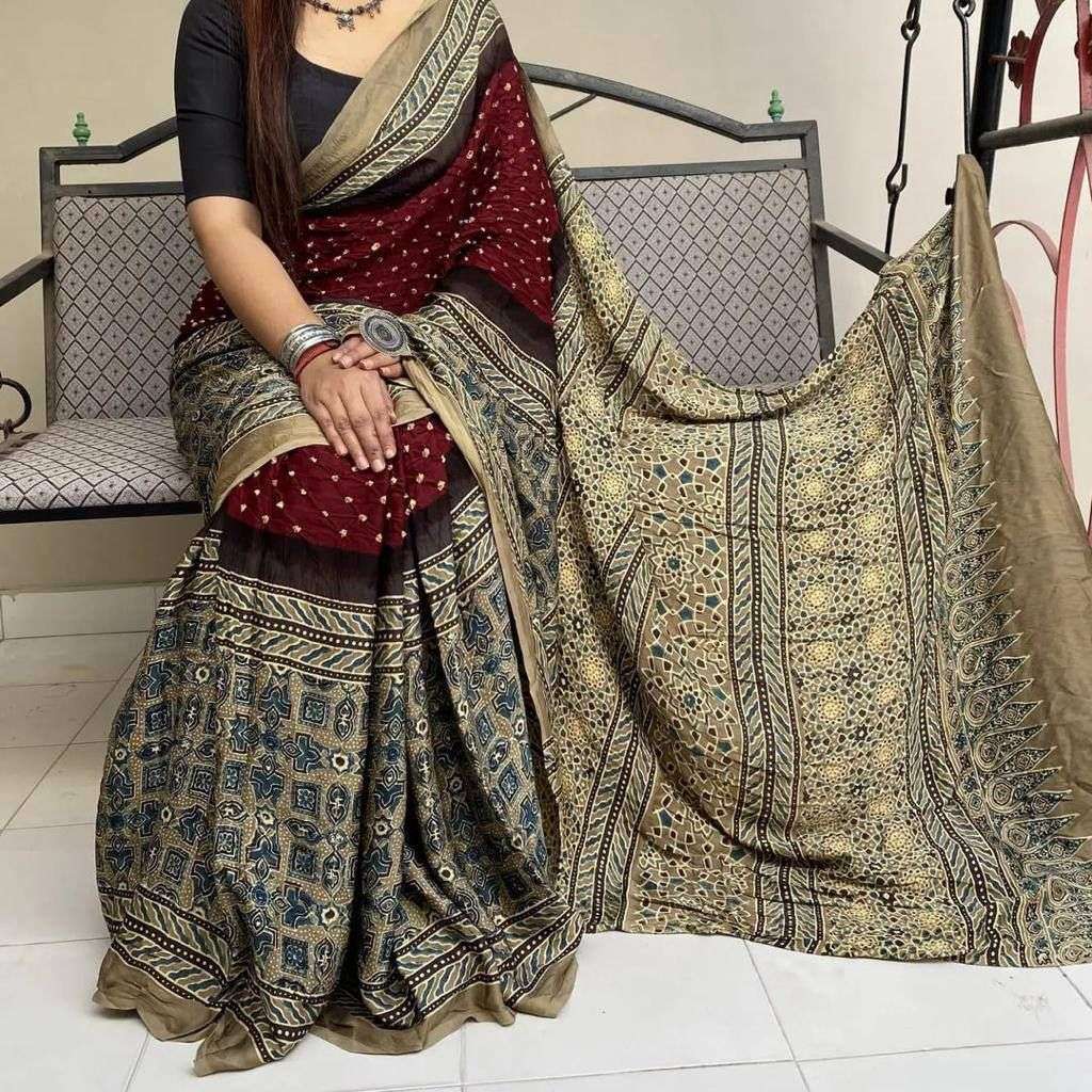 Imported  cotton with fancy Printed saree collection at best...