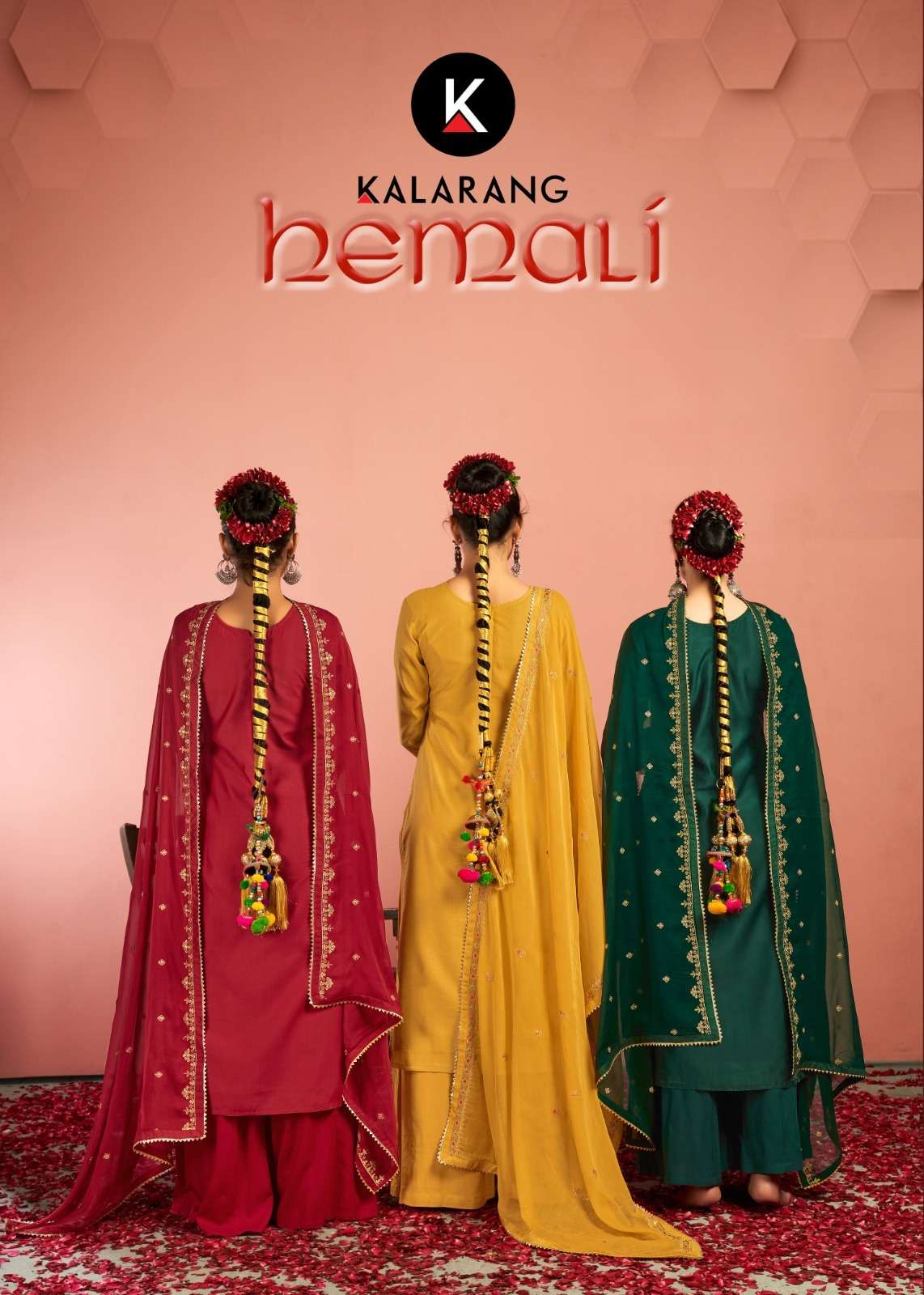 KALARANG HEMALI DESIGNER COTTON SILK SALWAR KAMEEZ AT WHOLES...