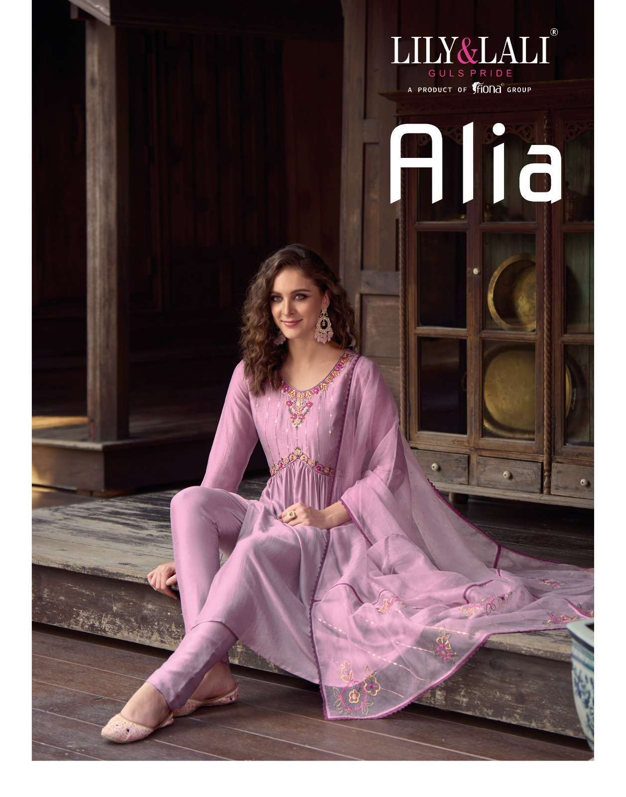 LILY & LALI ALIA SUPER SILK EMBROIDERY STITCHED SUITS AT WHO...
