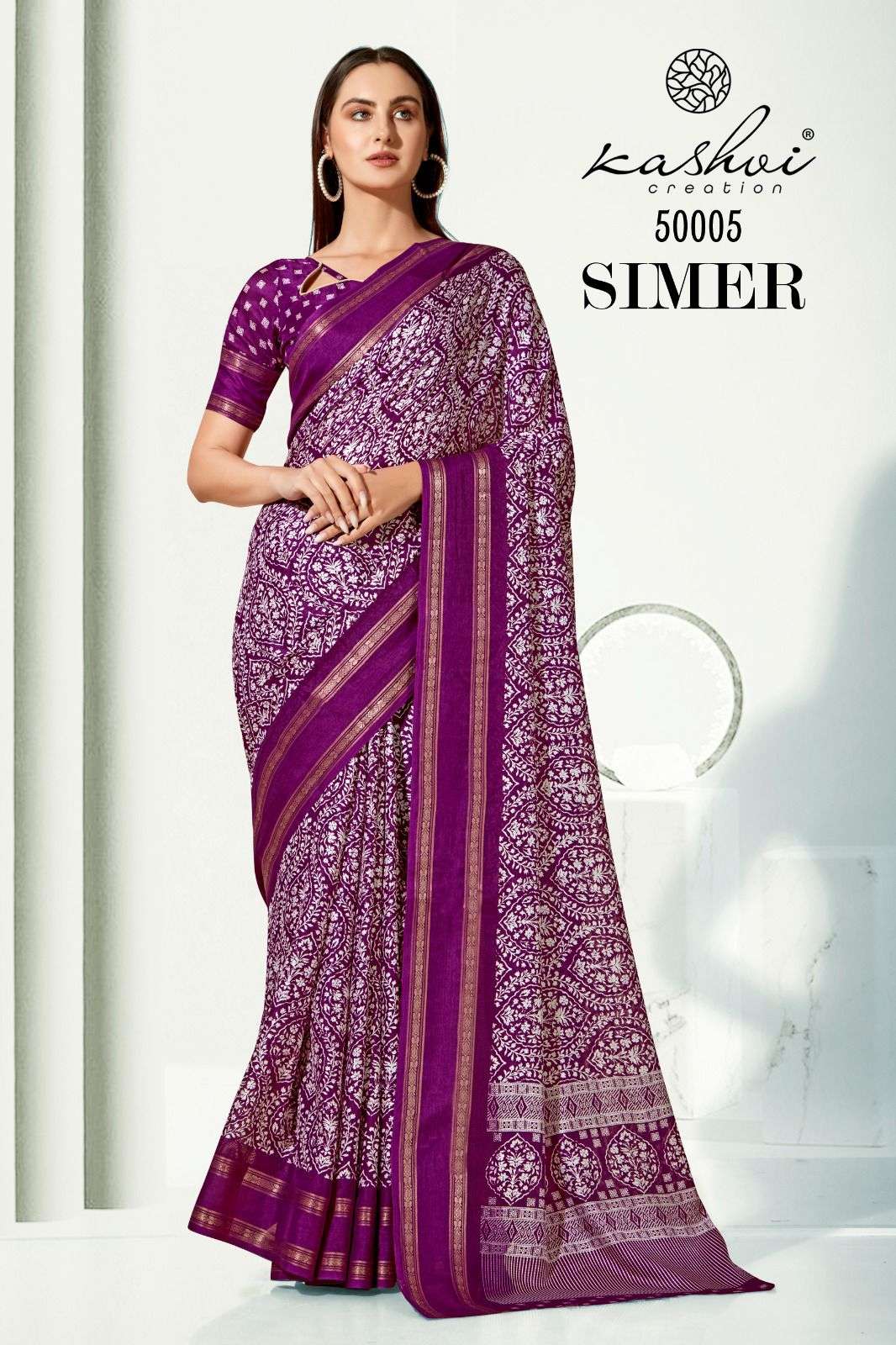 Lt fabrics Kashvi Creation Simar Jacquard weaving design sar...