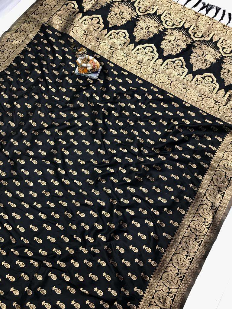 Neeta Soft Lichi silk with Weaving Design saree collection