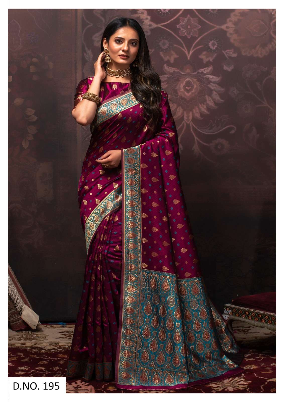 PC Silki vol 7 Silk with weaving design Rich look saree coll...