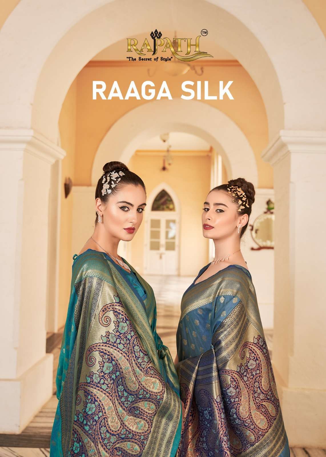 Rajpath Raaga silk banarasi silk with fancy look saree colle...