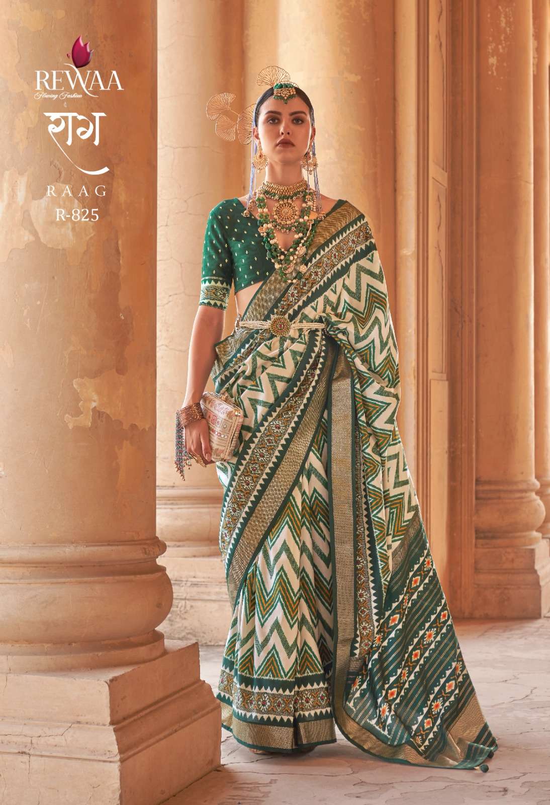 Rewaa FAshion Raag Silk function wear saree collection