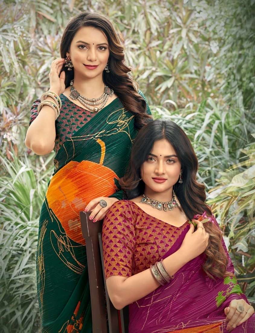 Ruchi Shylaa Satin silk with regular wear saree collection a...