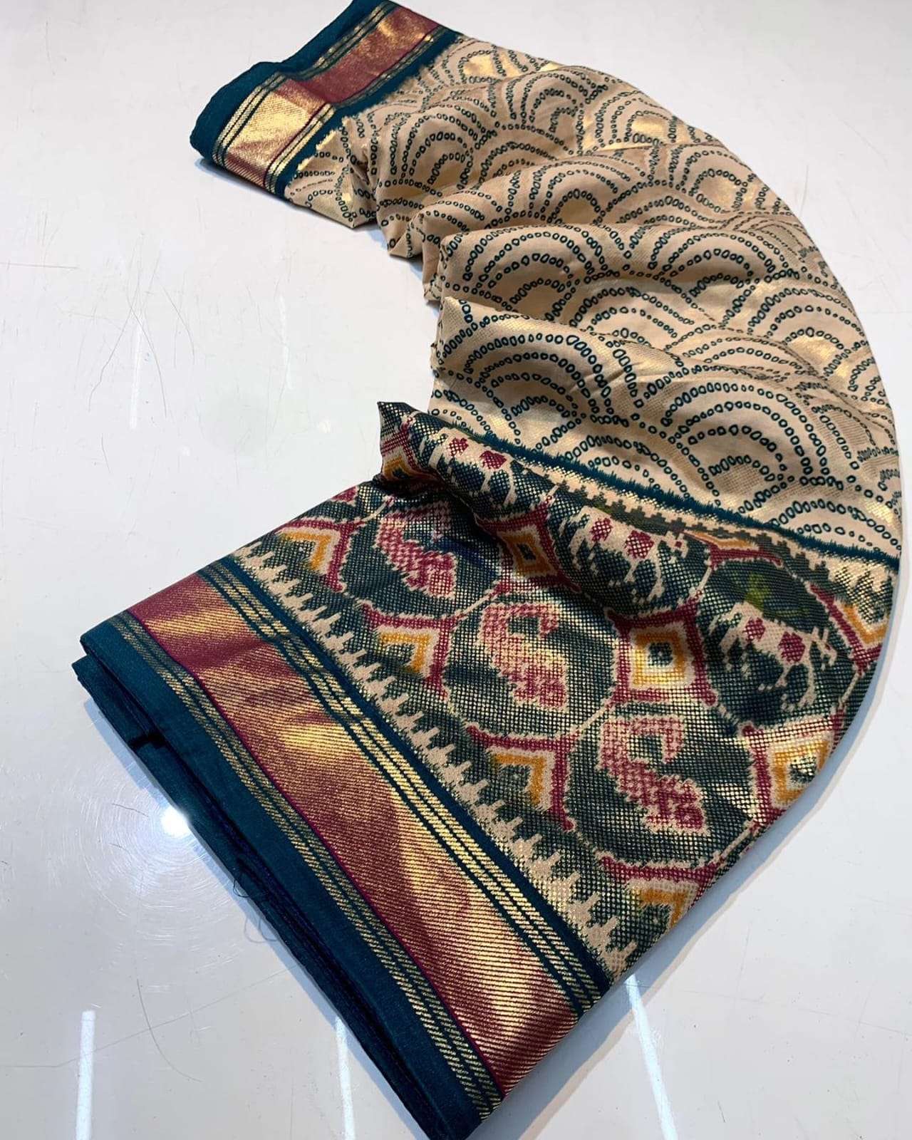 Trisha vol 10 Dola silk with Printed regular wear soft saree...