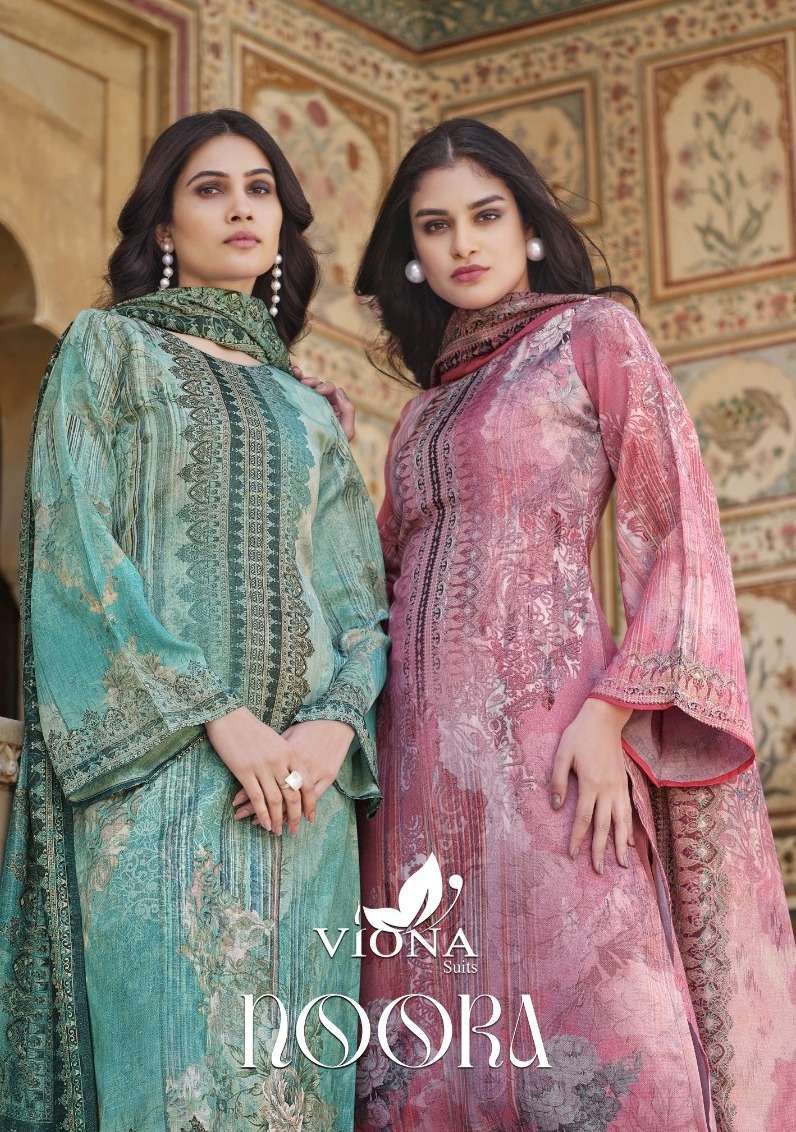 VIONA SUITS NOORA PURE COTTON DIGITAL PRINTED SUITS WHOLESA...