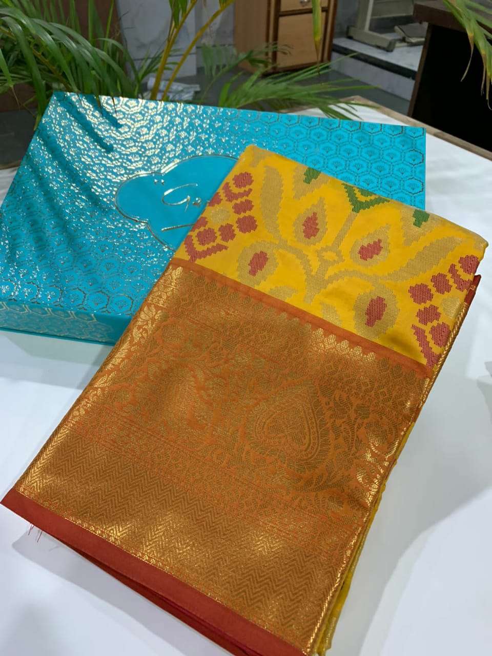 Banarasi Handloom silk with weaving design saree collection