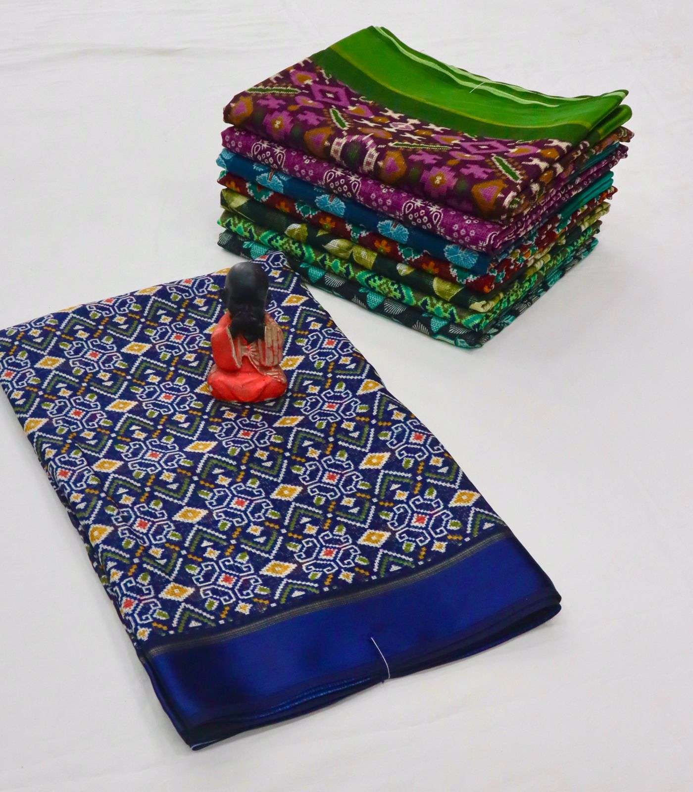 Kota silk with Satin Patta Border Regular wear saree collect...