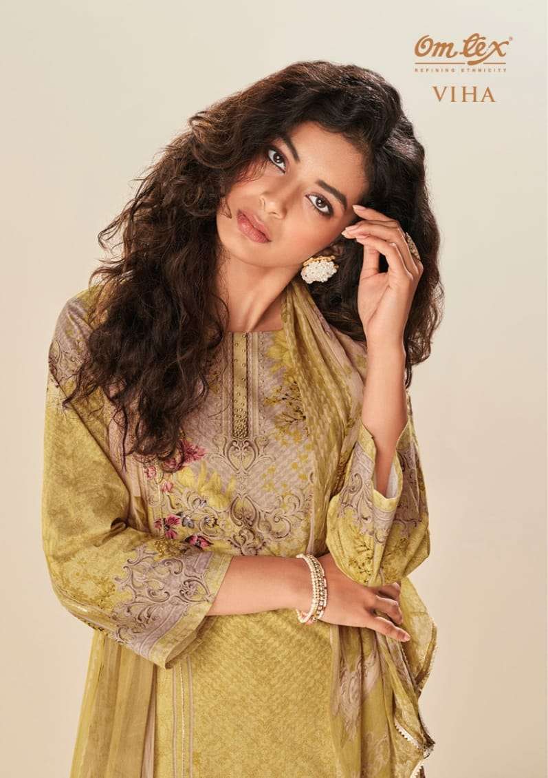OMTEX VIHA LAWN COTTON EMBROIDERY SALWAR SUITS AT WHOLESALE ...