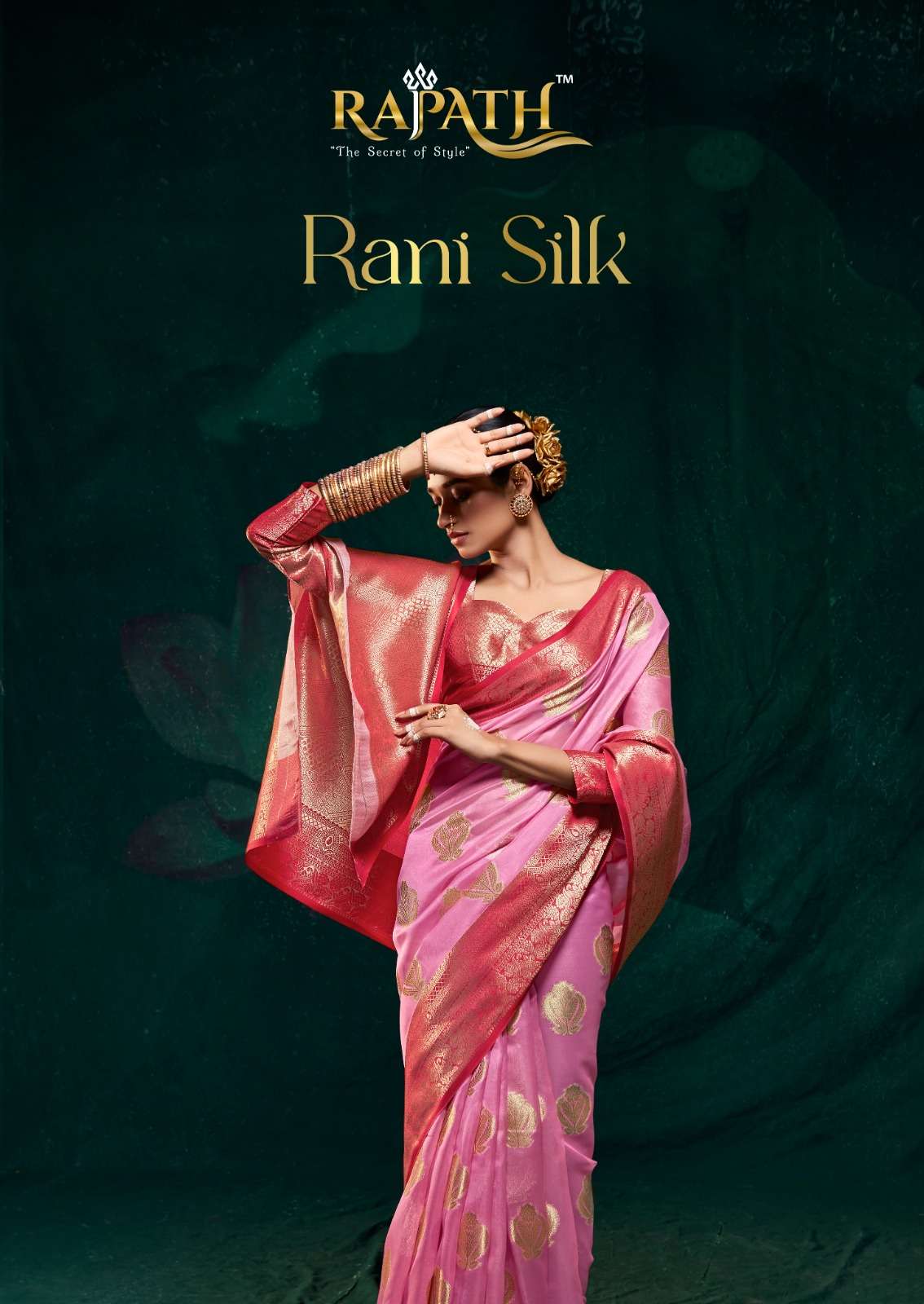Rajpath Rani Silk Organza With Weaving Design saree collecti...