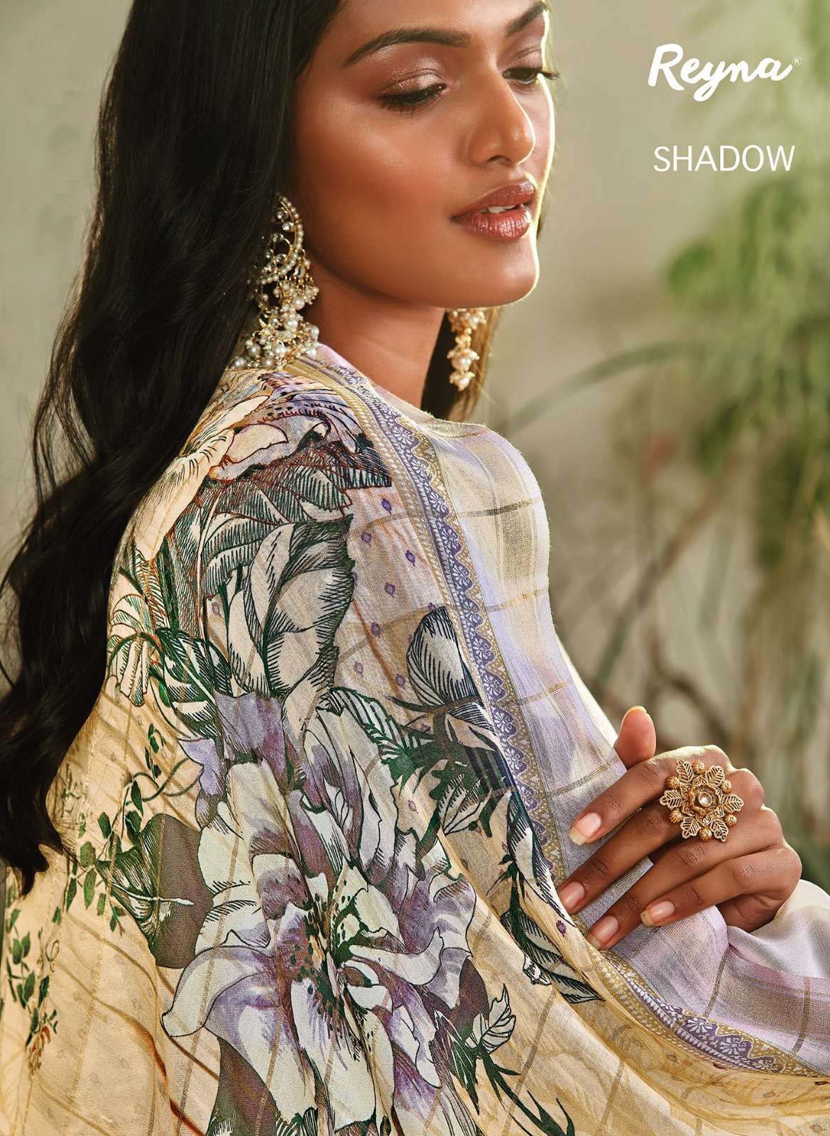 REYNA SHADOW PURE GEORGETTE JACQUARD SALWAR KAMEEZ WHOLESALE...