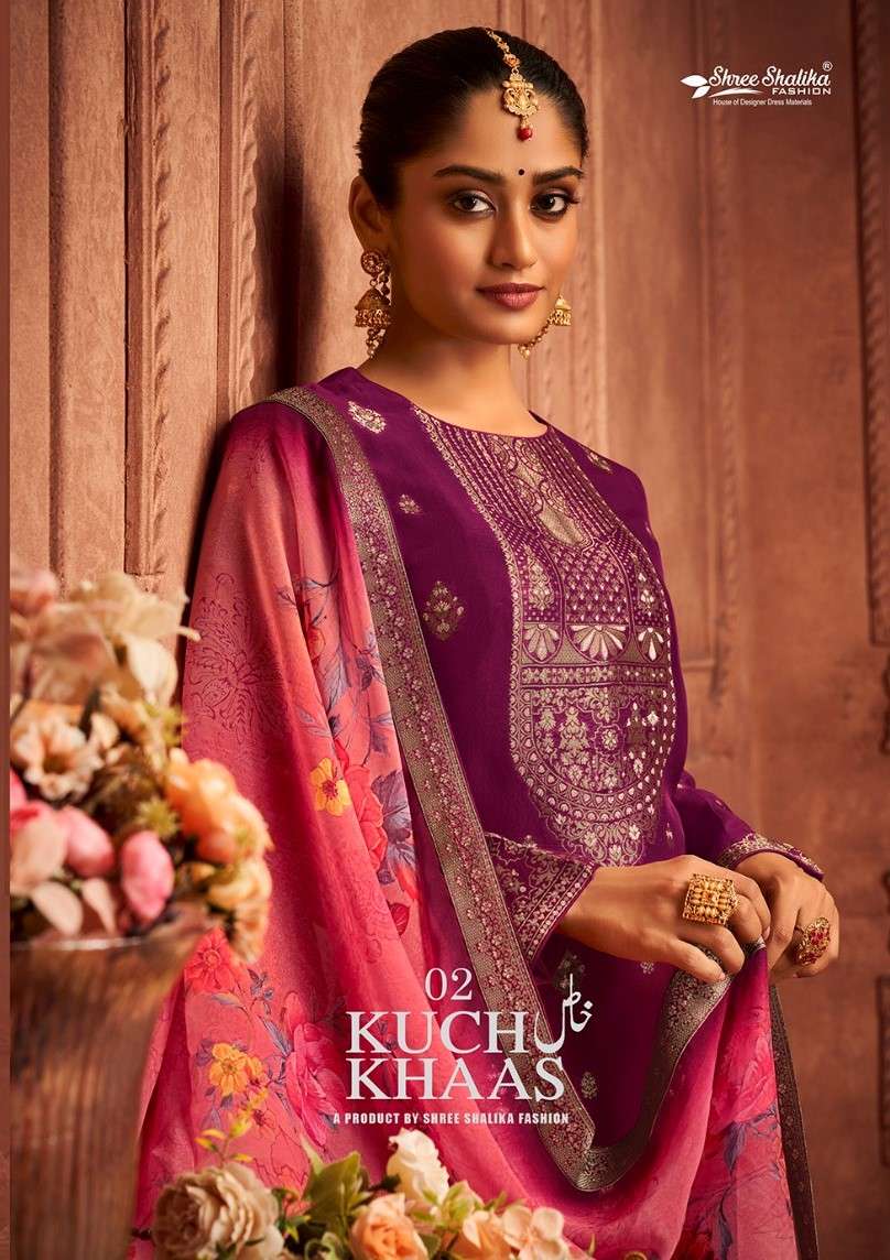 SALIKA FASHION KUCH KHAAS VOL 2 PURE VISCOSE ORGANZA SALWAR ...