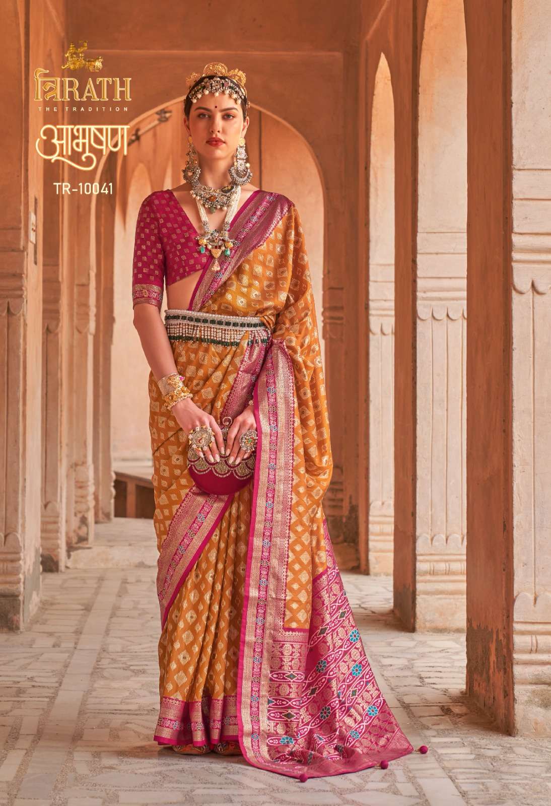 Trirath vol 3 SIlk with Traditional Patola saree collection