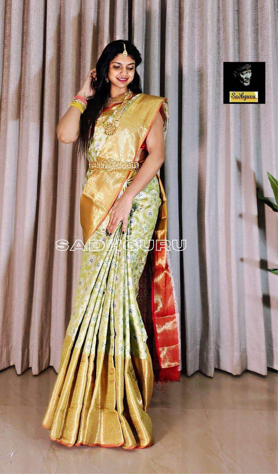 Anupama vol 2 Banarasi silk with weaving design Party wear s...