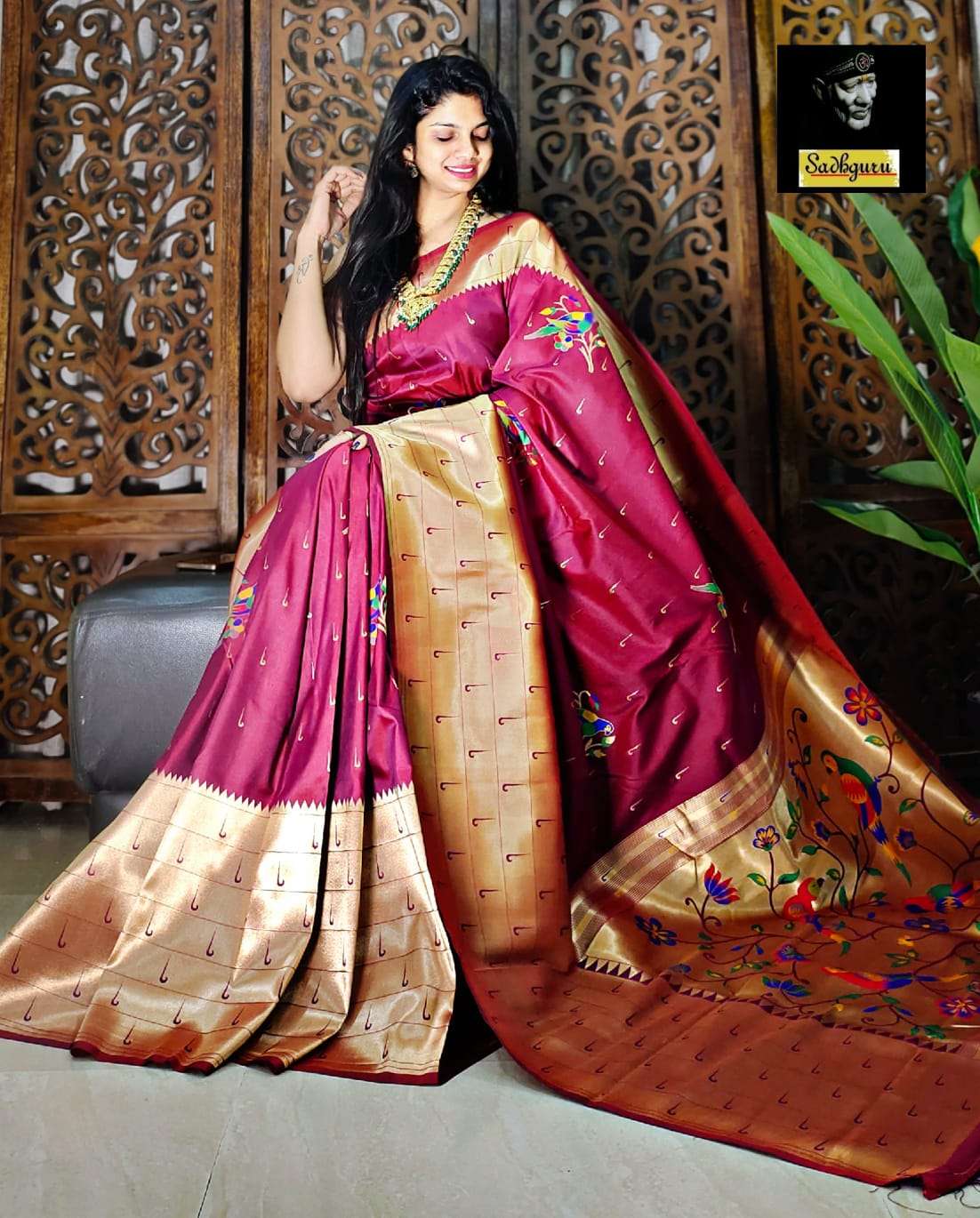 Ayesha vol 1 Traditional Look Kanjivaram silk with Paithani ...