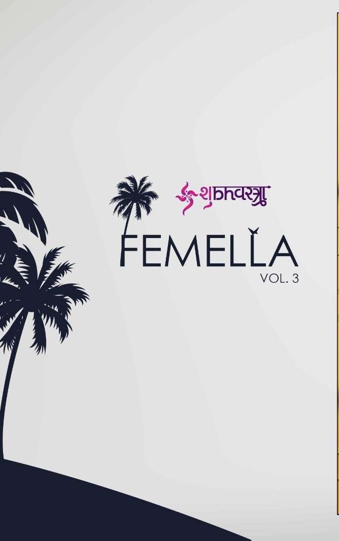 FEMELLA vol 3 Summer wear Crepe with Printed western collect...