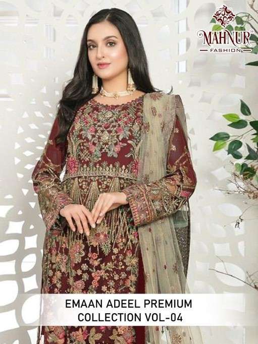 MAHNUR FASHION EMAAN ADEEL PREMIUM COLLECTION VOL 4 HEAVY GE...