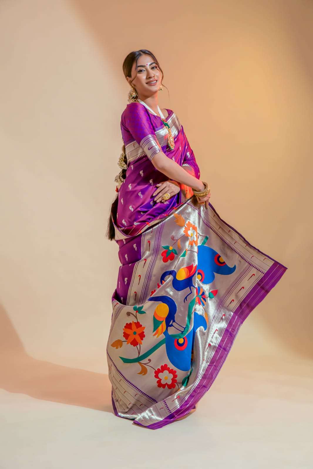 Rajpath Pavitra Paithani Vol 2 Silk with Traditional Look Pa...